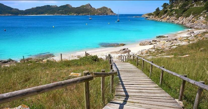 Atico En Moana- Playa A Xunqueira, A 15 Min De Vigo Appartement Buitenkant foto