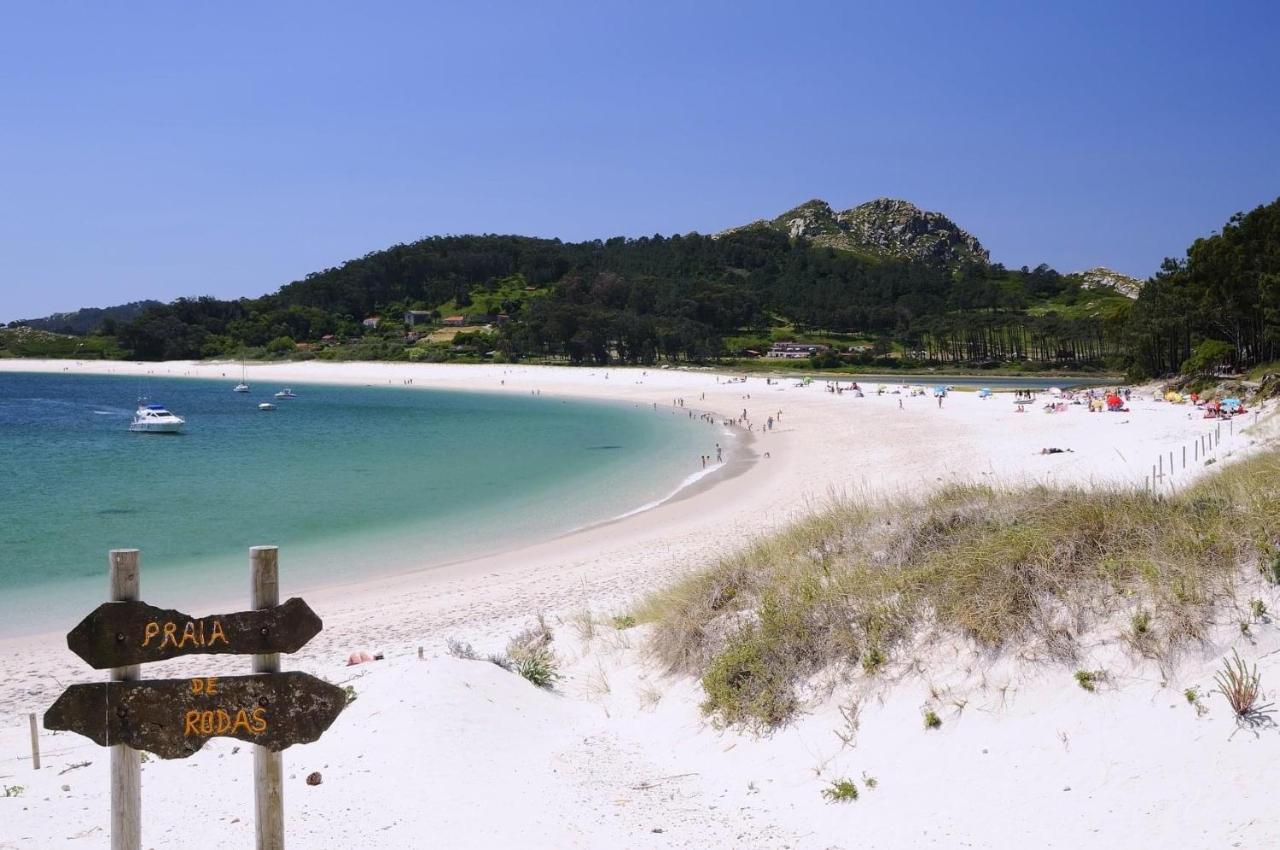 Atico En Moana- Playa A Xunqueira, A 15 Min De Vigo Appartement Buitenkant foto